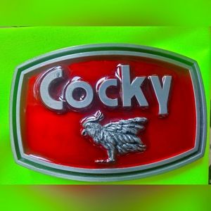 Cocky Limited edition Belt buckle